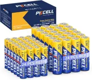 AA Batteries (48 Count) 24 Pack & AAA Batteries 24 Pack Combo 1.5V Heavy Duty Ne