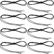 NTC 10K B3950 Temperature Sensor Probe, NTC Thermal Sensor Probe, Digital Thermometer Extension Cable, Temperature Transimitter Cable, Nickel-Plated Brass