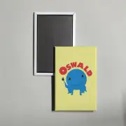 Oswald Mini TV Show Poster Fridge Locker Magnet