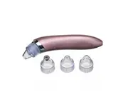 Electric Facial Pore Blemish Cleanser BlackHead Cleaner Vacuum Acne Remover Tool Kit-PINK