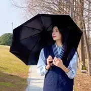 Portable Fold Umbrella Sunshade Folding Umbrella For Both and Sun Rain ﻿ M1A3