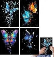 Rainbow Scratching Art Painting Paper - Sketch Art Craft Paper A4 Kit for Kids,Kids' Paper Craft Kits for Children Girls Boys Adults