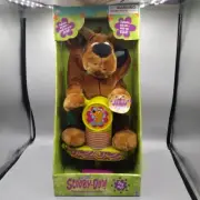 Vintage Scooby Doo Pogo Jumping Talking Plush 2000 Cartoon Network New Rare HTF