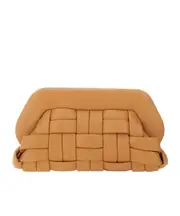Themoirè Bios Strapped Clutch Bag One size MACADAMIA