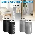 2 Pcs Laundry Basket Collapsible Laundry Hamper with Aluminum Handles vebNu