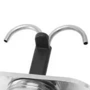 2 Cup 100ML Pot Double Stainless Steel Mocha Coffee Pot Italian DIY
