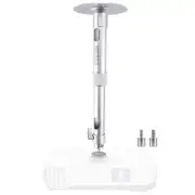 Universal Projector Wall Ceiling Mount Hanger 360°Rotatable Head with Extenda...