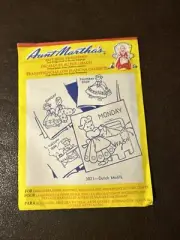 Aunt Martha's Dutch Motifs #3021 Embroidery/Painting Hot Iron Transfer Patterns