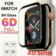 For Apple Watch 7 6 5 4 3 SE 45/41/44/40/42/38mm Tempered Glass Screen Protector