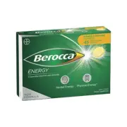 Berocca Energy Vitamin B & C - Mango & Orange Flavour - Effervescent 45 Tablets