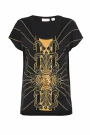 Sass & Bide LETTER FROM CAMP Sequin Embellished Tee Tshirt Top NWT RRP $260 XS