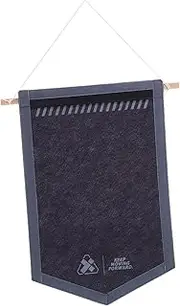 TOGEVAL Hanging Pin Display Case Wall Organizer Rack Brooch Holder Stand Hanging Pin Storage Display Stand