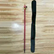 New red Carbon Fibre Pole 2.5M for GNSS, GPS RTK Surveying