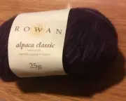 Rowan ::Alpaca Classic #123:: alpaca cotton yarn Purple Rain