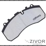 2x PROTEX Brake Pad - Front For DAEWOO CHIRON . 2D Bus 4X2 2008 - 2016 #CDP1003