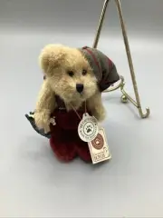 BOYDS BEAR Ollie B. Elf Plush Teddy,6in-*RARE*