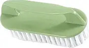 [GLOGLOW] Soft Bristle Nylon Laundry Brush for Washing Clothes and Carpets at Home and Apartments (Green)