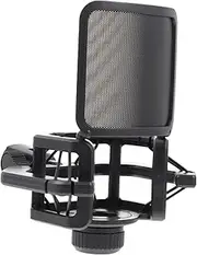 Abaodam 1Pc Adjustable Mic Stand Durable Microphone Support for Recording Streaming and Gaming Versatile and Practical Black Microphone Bracket for All Standard Microphones