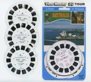 AUSTRALIA View-Master 3 Factory TEST Reels + Copies of Covers