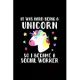 It was hard being a unicorn so I become a social worker: Social Worker Notebook journal Diary Cute funny humorous blank lined notebook Gift for studen