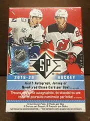 2019-20 Upper Deck SP Hockey Factory Sealed Blaster Box