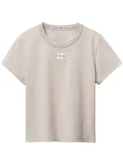 [Alexander Wang] Shrunken Tee With Blade Logo