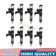 Set of 8 New Common Rail Injector For Isuzu 4HL1 6HL1 095000-5500 095000-5504