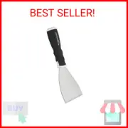 Amazon Basics Soft Grip, Heavy Duty, Bent Scraper with Pole Socket & Hammer End,