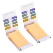 2pcs pH8.2-10 Test Strip 80 Litmus Indicator Paper Tester Alkaline Acid Testing