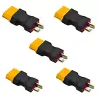 5 PCS Connector Adapters No Wires RC Battery Adapter for Lipo Battery RC Parts