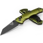 BENCHMADE 290BK-2 FULL IMMUNITY Axis Folding Knife, Woodland Green. 63mm CPM-...