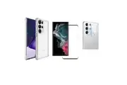 iCoverLover For Samsung Galaxy S23 Ultra Case + Screen + 2 Camera Lens Protector