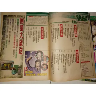 買一送一~限制級雜誌《翡翠周刊 586》2002/11 王筱嬋 蕭登標 (送 NUDE NO.589 )