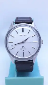 在飛比找Yahoo!奇摩拍賣優惠-日本原裝 SEIKO-LORD MATIC精工LM,不鏽鋼手