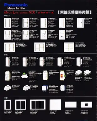 【東益氏】Panasonic國際牌開關插座 松下 星光WTDFP4366 埋入式開關插座組 單切開關+雙插座 附蓋板