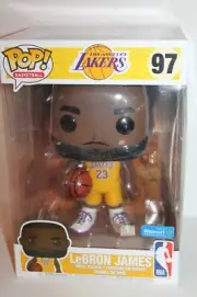 Funko Pop Basketball LeBron James Los Angeles Lakers 66 Figure with Protector