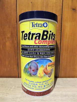 德彩 Tetra Bits 七彩·熱帶魚顆粒飼料 1L 免運費