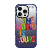 iPhone 16 Pro Impact Case MagSafe Compatible THE WORLD IS YOURS IPHONE CASE BY SUE TSAI