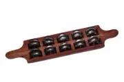 Musical Wooden Hand Bending Symbol Khartal Percussion Instruments Manjeera