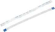 uxcell FFC FPC Flat Flexible Cable, 8 Pin 0.5mm Pitch 100mm Long (A Type) for LCD 3D Printer Camera DVD TV Laptop Audio Pack of 20