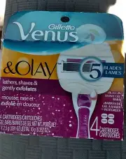 Gillette Venus & Olay Refill Cartridges 4 Pack