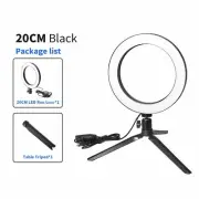 Selfie LED Ring Light Dimmable with Tripod Stand for YouTube and Tiktok Video