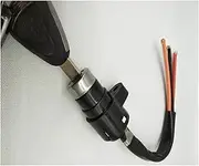 Ignition Switch Universal Motorcycle Motorbike Ignition Switch Key with Wire 2 Keys Craft Assembly Scooter ATV Motorcycle Ignition Switch Lock