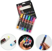 Healeved Hair Color Chalk Pens Set Temporary Hair Dye Chalk for Fun Creative Diy Styles
