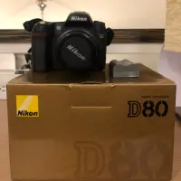 在飛比找蝦皮購物優惠-Nikon D80單眼相機 含35-70mm f4.5鏡頭一