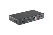 HDMI2SPW Hdmi1x2 Splitter or 2X1 Switch 18G 4K Spdif Audio Extra Embed