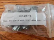 16pc 12-24,0. Nut for Rack Mount Applications