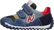 [Naturino] Boys Sammy 2 Vl. Suede/Net Azure-Celeste Militare Crib Shoe