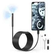 Endoscope Camera IP67Waterproof Inspection Camera Dual Lens Automotive Borescope