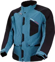 [Moose Offroad] Moose Racing XCR, textile jacket waterproof , color: Blue/Black , size: XL